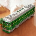 thumbnail image 4 of Classic Old-Style Steam Toy Train, Spray And Light Feature, Friction Powered Rail Model Car, Christmas Stocking Stuffer for Kids, 4 of 9
