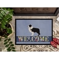 thumbnail image 3 of Black Border Collie Welcome Door Mat, 3 of 4