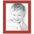 thumbnail image 2 of ArtToFrames 17x20" Deep Red Custom Mat for Picture Frame with Opening for 13x16" Photos. Mat Only, Frame Not Included (MAT-243), 2 of 5