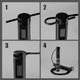 thumbnail image 4 of Cuerda de saltar, cuerda de saltar de conteo digital ajustable para fitness, entrenamiento, entrenamiento, boxeo, gimnasio Ormromra, 4 of 5