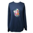 thumbnail image 5 of Adaptive Womens Back-Snap Fleece Screen-Printed Sweatshirt Top, 5 of 9