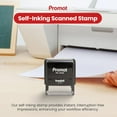 thumbnail image 3 of Promot Scanned Stamp - Self Inking Rubber Stamp, 3 of 7