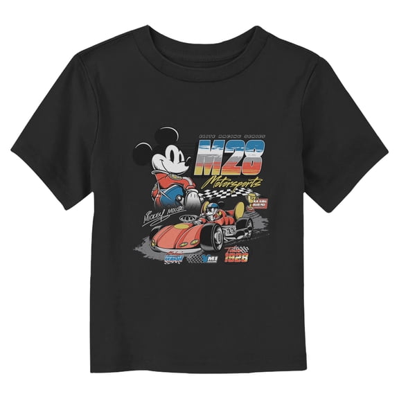Toddler Mickey & Friends M28 Motorsports T Shirt