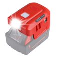 thumbnail image 2 of 110V Power Inverter 150/200W Portable 18V Lithium Battery Usb Charger Adapter Red 150W, 2 of 8