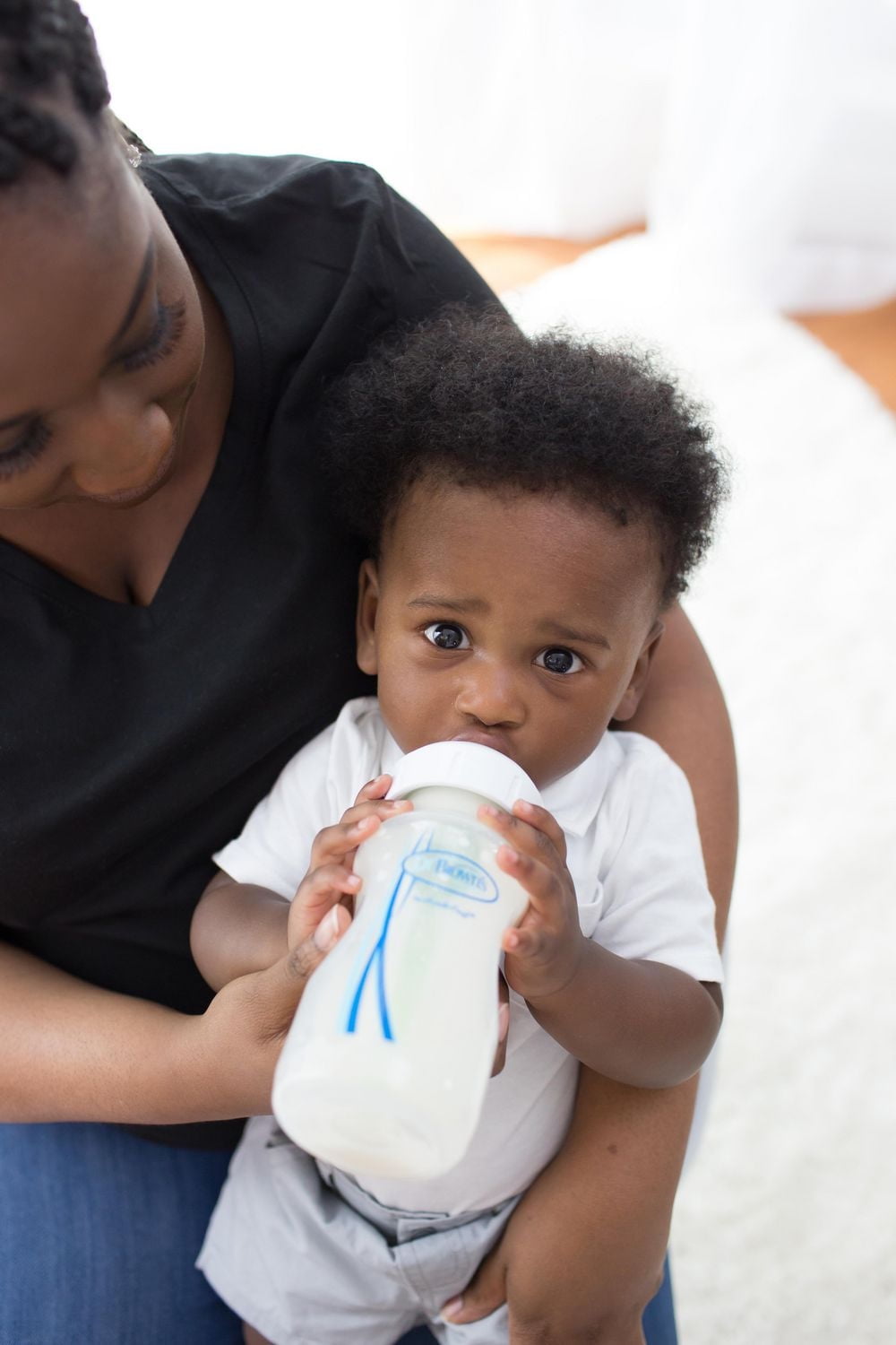 Tétines en silicone en Col large de Dr. Brown's Natural Flow® Options+™, Percage en Y, paquet de 6 Paquet de 6