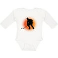 thumbnail image 3 of Inktastic Play Hockey Sports Boys or Girls Long Sleeve Baby Bodysuit, 3 of 5