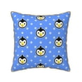 thumbnail image 1 of ZNDUO Throw Pillow, 18"x18" Bed Pillow and Couch Pillows - Indoor Decorative Pillows，Snowflake & Penguin Throw Pillow, 1 of 8