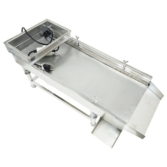 Linear Vibrating Screen Sifter Shaker Sieve Machine with 0.5MM Mesh