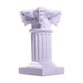 thumbnail image 2 of facefd Miniature Roman Pillar Pedestal Stand Statue Greek Column for Scenery Table White, 2 of 8
