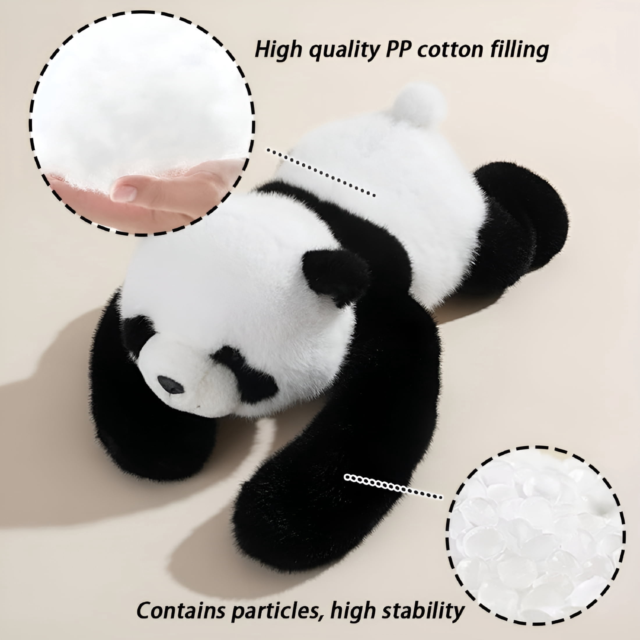BESTSKY 2026 New Weighted Animal Plush Toys,Weighted Stuffed Animals for Adults,Weighted Stuffy Relief&Sleep Aid Soft Toys for Boys Girls Living Room Nursery Sofa Desk Home Office Car Holiday