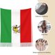 thumbnail image 4 of Bufanda con la bandera iraní | Chal grande para mujer | Accesorio para celebraciones festivas | Bufanda patriótica | Estola de poliéster suave para viajes, bodas y para abrigarse en invierno, 4 of 7