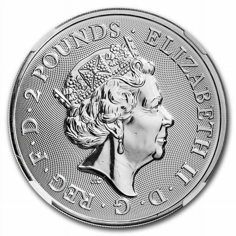 2021年 デヴィッド・ボウイ ファーストリリース 銀貨 NGC MS69 2021年 デヴィッド・ボウイ ファーストリリース 銀貨 NGC MS69