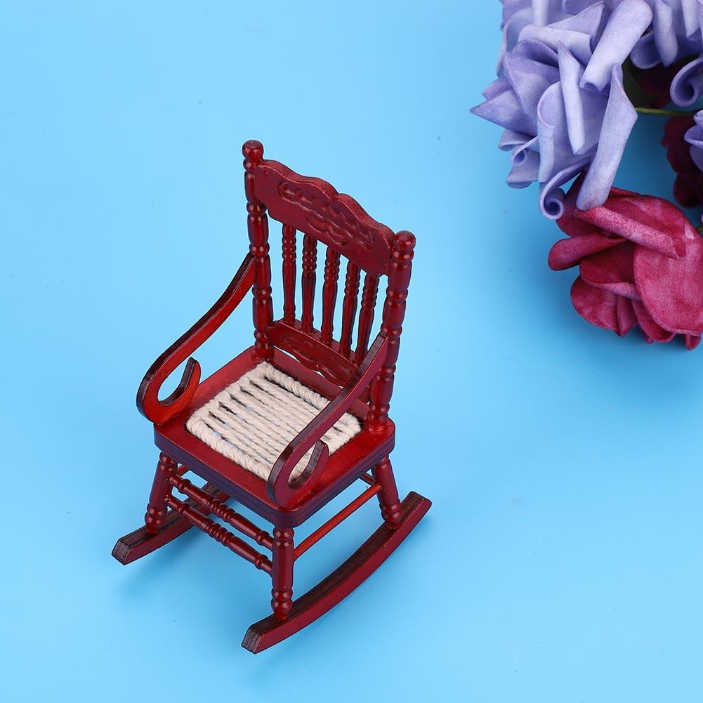 Kritne Miniature Chair, Miniature Rocking Chair,112 Dollhouse