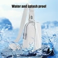 thumbnail image 5 of QTOCIO Outdoor Messenger Bag Men's And Women's Chest Bag Polyester Material Waterproof Sports And Leisure Adjustable Shoulder Bag Running Bag, 5 of 6