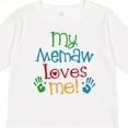 thumbnail image 4 of Inktastic My Memaw Loves Me Boys or Girls Long Sleeve Toddler T-Shirt, 4 of 5