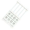 thumbnail image 1 of Expandable Closet Tension Shelf Cabinet Organizer Shoe Cabinet Divider Wardrobe Flower Partition Separation Storage Rack White Retractable Garden Flower 24Cm Shoe, 1 of 8