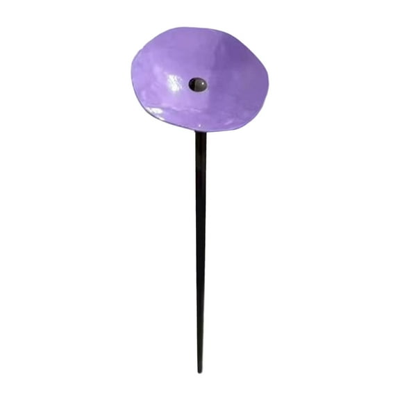 Compacts Pollinators Watering Cup Colorful Metal Garden Stakes Easy To Clean