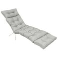 thumbnail image 6 of 2 Pack Outdoor Lounge Cushion Patio Chaise Replacement 71 x 20 Inch Rocking Cushion for Furniture Sofa Non Slip Beach Pool Recliner Sunbathing Chair Pads with Headrest, 6 of 10