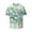 Succulent, variant on Sushi Salmon Surfing Print Men's Wrinkle Free Untucked Cuban Shirt Business Casual Button Down Shirts Short Sleeve Shirt