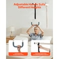 thumbnail image 4 of VEVOR Trapeze Bar for Bed Mobility, Heavy-Duty Steel Free Standing Trapeze Bar 250 LBS Weight Capacity, Hospital Bed Pull Up Assist for Elderly & Disabled, Ideal for Hospitals,Nursing Home,Home Care, 4 of 9