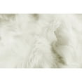 thumbnail image 2 of Luxe Gordon Faux Sheepskin Double Rug Off-White 2x6 Feet Soft Durable Carpet, 2 of 5