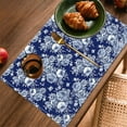 thumbnail image 6 of Nkmbld Kitchen Table Mats Blue and White Porcelain Pattern Dining Table Placemats Farmhouse Table Mats Party Kitchen Dining Decoration, 6 of 6