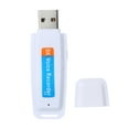 thumbnail image 2 of Graflsoa Enregistreur Vocal Compact USB avec Batterie Intégrée, Format MP3, Supporte Carte TF 1-32 Go (Carte Non Incluse), Options Blanc/noir, Design Léger et Portable, 2 of 4
