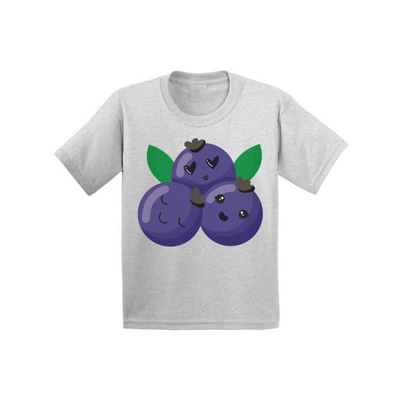 Awkward Styles Blueberry Kids Clothes Blueberry Infant T-Shirt for Girls Shirts for Boys Blueberry Outfit Fruits Shirts Berry T-Shirt for Children Kids Items Cute Fruits Tshirt Berry Lovers Clothing