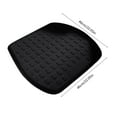 thumbnail image 3 of Ventilated Car Seat Cushion | Summer Cooling Gel Pad | 48x46cm | Breathable Mesh Design | Multi-Point Support | Universal Fit for Cars | Black/Blue/Orange/Gray/Green, 3 of 6