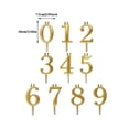 thumbnail image 3 of Reusable Number Birthday Candle Holder Set, Digital Birthday Cake Candle Holders Set, Gold Cake Topper Decorations, Adjustable Candles Stand, Party Cakes Accessories, 3 of 9