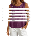 thumbnail image 3 of Nooxsoe Linen Tops Sleeveless Scoop Neck Solid Baggy Tank Tops for Women Sleeveless Blouses for Women Linen Shirts for Women Cropped Linen Tank Tops Womens Summer Tanks Black L, 3 of 4