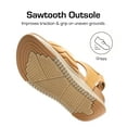 thumbnail image 4 of DREAM PAIRS Women's Hiking Sandals Arch Support Walking Sandals with Orthotic Thick Cushiony Footbed Adjustable Strap for Plantar Fasciitis, 4 of 7