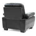 thumbnail image 3 of Marta Black Upholstered Accent Chair, 3 of 5