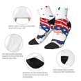 thumbnail image 5 of Sigee Gnome Independence Day for Crew Soft Moisture-wicking Socks ,Cushion Moisture Wicking Boot Socks for Men and Women, 5 of 7