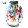 thumbnail image 4 of Sudadera con capucha con estampado 3D de fútbol para hombre, sudaderas holgadas informales a la moda para niños, sudaderas con capucha con patrón de fútbol genial, ropa de calle, 4 of 5