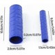 thumbnail image 5 of HKNDUHDA Motorcycle Handlebar Grips 1 Set Universal Rubber Handlebar Sleeves Black Compatible With Most Motorcycles, 5 of 5
