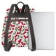 thumbnail image 3 of Disketp Cherry_1 Mochila de Cuero para Mujer, Bolso de Espalda Antirrobo con Estilo para Viaje, Trabajo y Uso Diario, 3 of 4