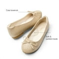 thumbnail image 3 of DREAM PAIRS Girls’ Dress Ballet Flats, Slip-On Shoes with Bow for Weddings, School, Parties, and Birthdays, 3 of 6