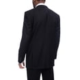 thumbnail image 6 of Raphael Classic Fit Solid Black Two Button Wool Suit, 6 of 6