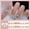 DZ186 Caramel Camellia [Glue], variant on Diamond flower checkerboard French manicure, orange brown gradual change gold flash wearing nail piece 24 pieces nail patch
