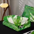 thumbnail image 5 of Manfei Sport Football Zipper Queen Comforter Set with Fitted Sheet and 2 Pillowcases, Soccer Zipper Bedding Set, BrightGreen WhiteBlack, 5 of 7