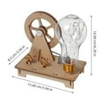 thumbnail image 2 of WEUVEB 1 Set Science Circuit Kits For Kids Hand Cranking Generator Kit For DIY Projects, 2 of 8