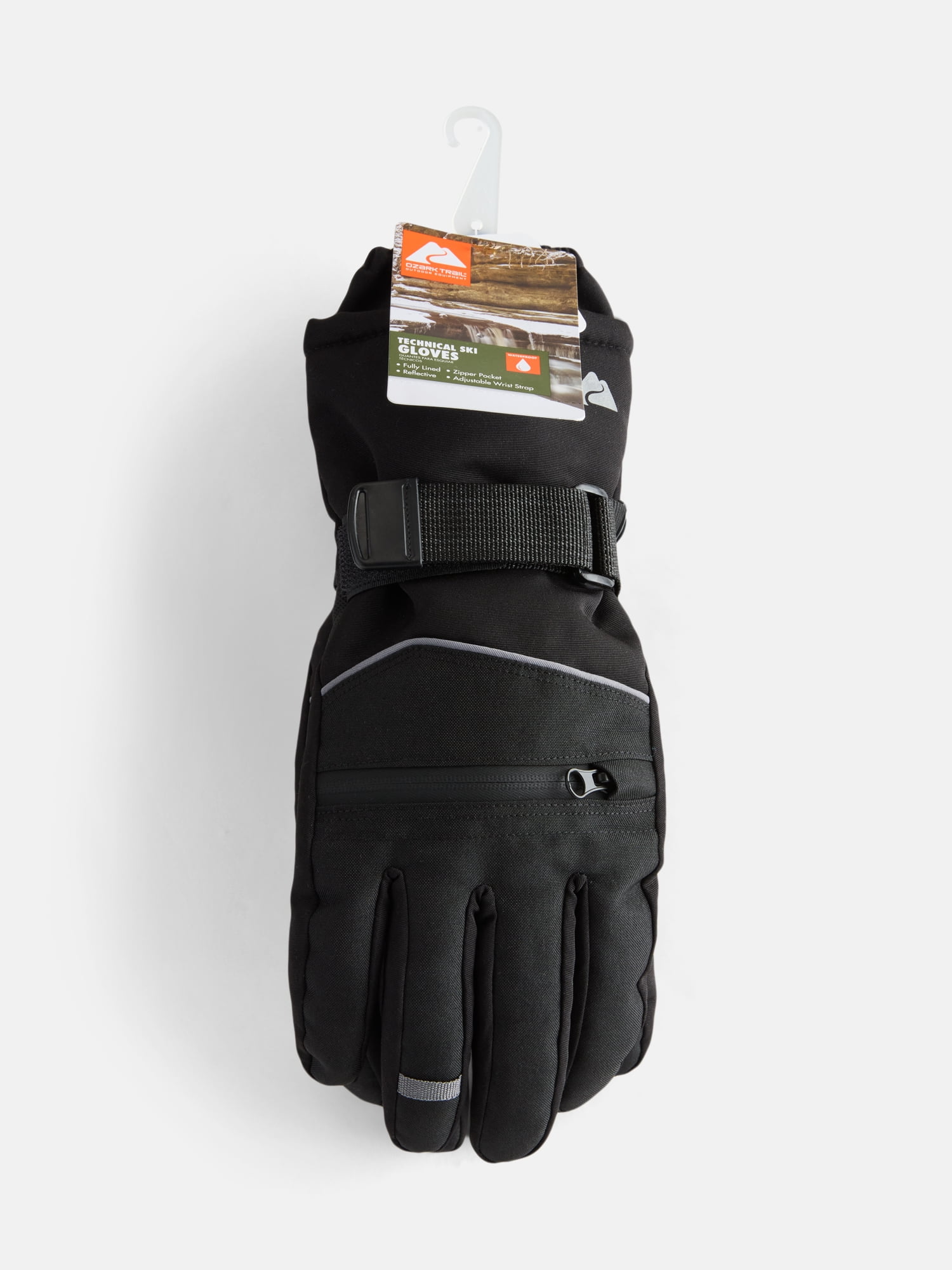 Ozark Trail Boys Technical Ski Gloves, Sizes S-XL