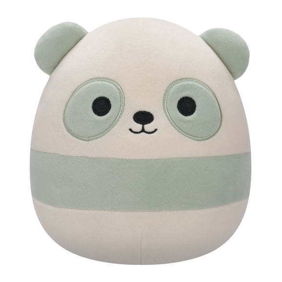 Squishmallows Official 7.5 inch Quaid the Sage Green Panda - Child's Ultra Soft Stuffed Plush Toy