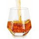 thumbnail image 1 of 1 pieza de vasos de whisky de diamante, vaso de whisky, vaso de vino inclinado geométrico único, vaso de cristal antiguo de roca Lowball para cóctel, coñac escocés, bourbon, barra de bebida, vasos de cristalería de 12oz transparente Sincero Electrónica, 1 of 4