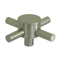 Kingston Brass Ksh236dx Metal Cross Handle - Nickel