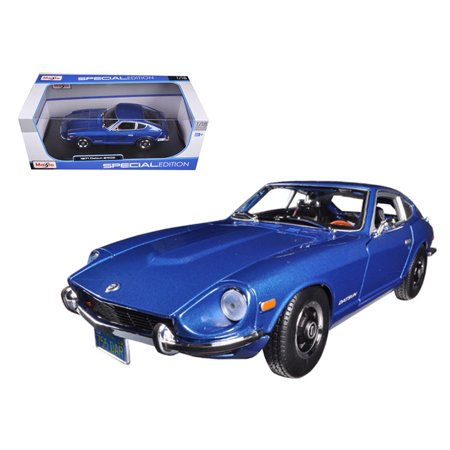 1979 Datsun 280zx - 1971 Datsun 240Z Blue 1/18 Diecast Car Model by Maisto