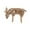 Standing Deer, variant on Animals Deer Figurine Wood Toy Handmade Decorative Crafts Durable Bookshelf Decorations Room Decor Elk Statues Deer Miniature Lying Deer
