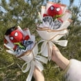 thumbnail image 2 of Muñecos de peluche de superhéroes, Spider-Man, Hulk, Superman, Capitán América, ramos hechos a mano para niños, regalos de graduación, Navidad y cumpleaños, 2 of 5