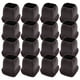 thumbnail image 1 of 16 Piezas Protectores de Suelo para Patas de Silla de Silicona MarróN, Tapas Cuadradas para Patas de Silla con Fieltro Envuelto, Adecuado Para: 0,55 Pulgadas-0,75 Pulgadas, 1 of 5